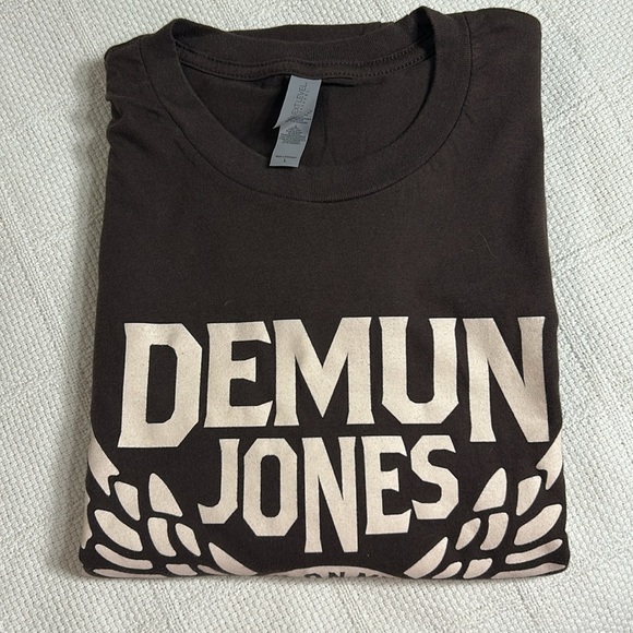 Brown Demun Jones Short Sleeve Graphic T-Shirt - Picture 6 of 6